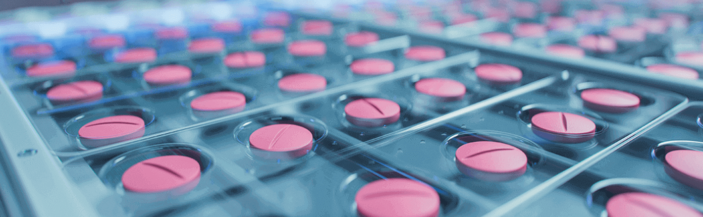 Pharmaceutical manufacturer pink pill production