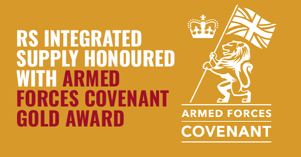 RS Integrated Supply Honoured with Armed Forces Covenant Gold Award - Preview Banner